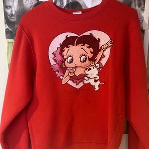 betty boop crewneck!!
